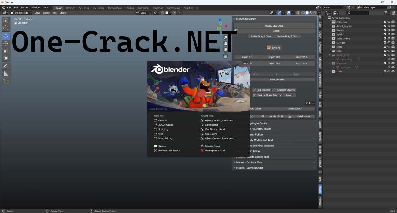 Blender For Dental(B4D)=